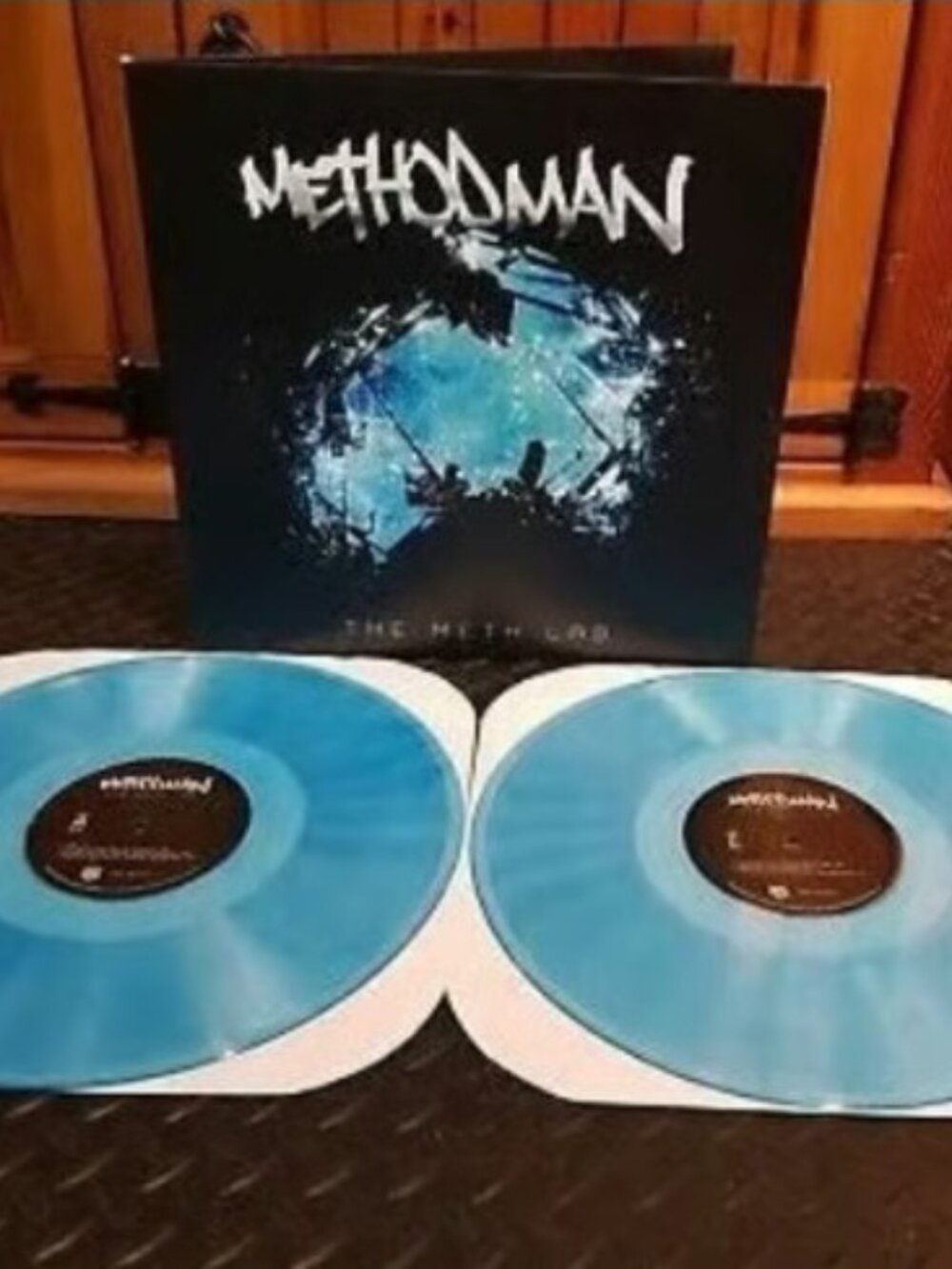 Method Man The Meth Lab 2-LP ~ Heisenberg Blue Ice Colored Vinyl ~ Read Details!